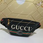 Gucci Print Small Belt Bag Black