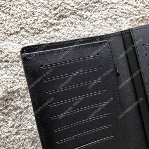 LV Brazza Wallet Monogram Shadow Black - Image 7