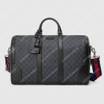 Gucci Soft GG Supreme Carry-On Duffle Black/Grey