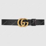 Gucci Reversible Leather Belt with Double G Buckle