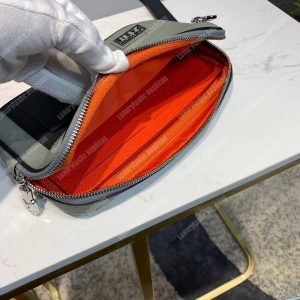 LV Alpha Clutch Spring Summer 2019 Sliver Monogram Satellite - Image 7