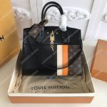LV City Steamer MM Black / Safran Yellow / Creme Beige