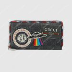 Night Courrier GG Supreme Zip Around Wallet