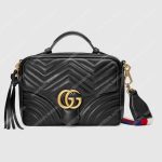 Gucci GG Marmont Small Shoulder Bag Black