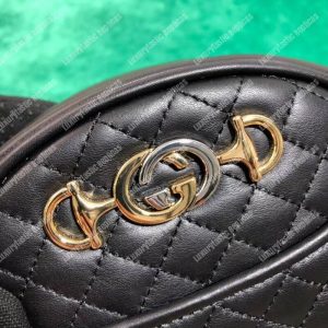 Gucci Leather Mini Bag Black - Image 5