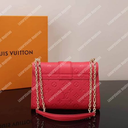 LV Saint Sulpice PM Monogram Empreinte Leather Cerise - Image 5