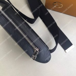 LV Geronimos Messenger Bag Epi Leather Noir - Image 5