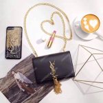 Saint Laurent Classic Small Kate Tassel Chain Black