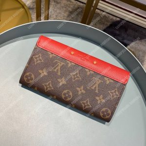 LV Pallas Wallet Monogram Canvas Cerise - Image 8