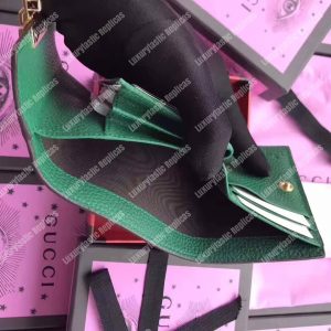 Gucci Padlock Wallet Emerald Green - Image 3