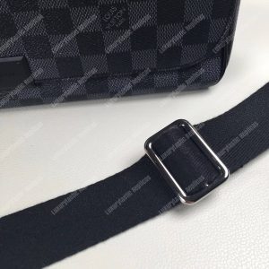 LV District MM Messenger Bag Damier Graphite Canvas - Image 4