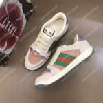 Gucci Women’s Screener leather Sneaker Lilac