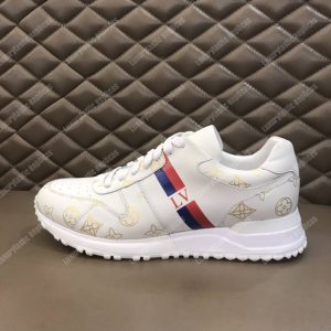 LV Sneaker Run Away Monogram Gold - Image 6