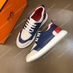 Hermes Vitesse Sneaker Blanc/Bleu Royal/Rouge