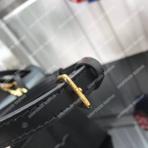 LV Rose Des Vents PM Black Gold Padlock Handbag - Image 6