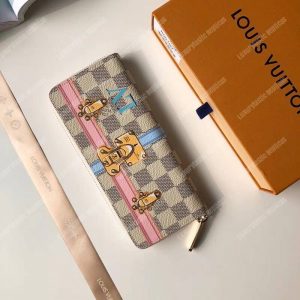 LV Zippy Wallet Damier Azur Spring-Summer 2018 - Image 4