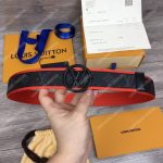 LV Circle 40mm Belt Red