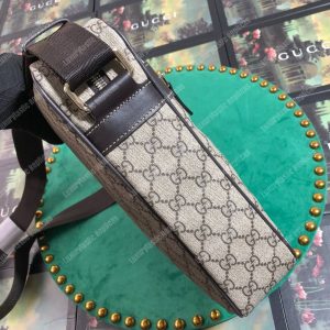 Gucci GG Supreme Canvas Messenger Bag Brown - Image 5