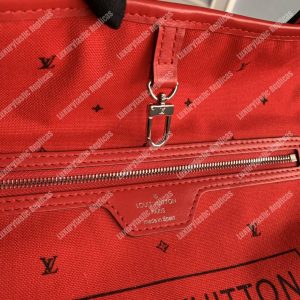 LV Escale Neverfull MM Rouge - Image 4