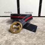 Gucci Web Belt with G Buckle