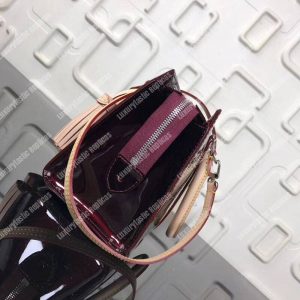 LV Neo Triangle Vernis Leather Amarante - Image 4