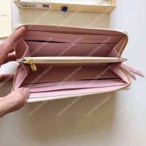 LV Zippy Wallet Damier Azur - Image 5