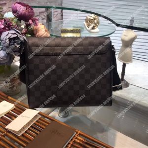 LV District PM Bag Damier Cobalt Canvas Spring Summer 2017 - Image 8