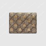 Gucci GG Supreme Bees Wallet Beige/Ebony