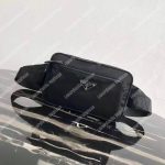 Prada Nylon And Leather Belt Bag Black