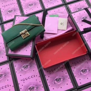 Gucci Padlock Continental Wallet Emerald Green - Image 6