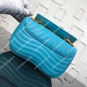 LV New Wave Chain Bag PM Malibu Green - Image 6