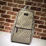 Gucci GG Guccissima Canvas Backpack Beige/Ebony