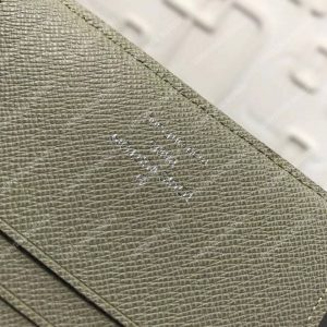 LV Multiple Wallet Taiga Leather Silver - Image 4