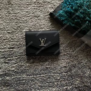 LV MyLockMe Compact Wallet Noir - Image 7