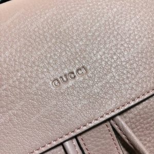 Gucci Leather Bamboo Tassel Backpack Magnolia - Image 8