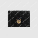 Gucci Signature Card Case With Cat