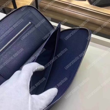 LV Taiga Organizer Atoll Wallet Navy - Image 4