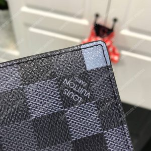 LV Pocket Organizer Damier Graphite Pixel - Image 6