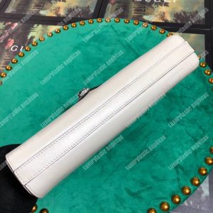 Gucci Medium Leather Shoulder Bag White - Image 7