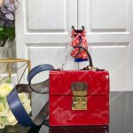 LV Spring Street Monogram Vernis Scarlet