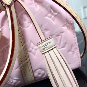 LV Monogram Vernis Neo Triangle Bag Pink - Image 5