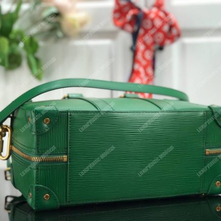 LV Men Runway Box Epi Leather Green - Image 8
