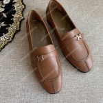 Hermes H Buckle Loafer Baige