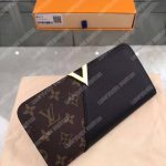 LV Monogram Canvas And Leather Kimono Wallet Black