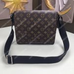 LV District PM Messenger Bag Monogram Macassar Canvas