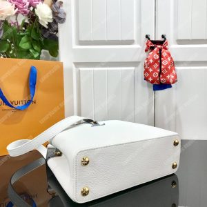 LV Capucines BB Taurillon Python White - Image 5