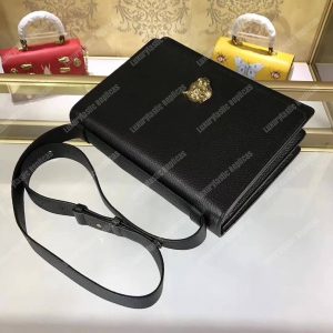 Gucci Animalier Leather Messenger Bag - Image 9