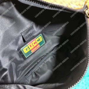 Gucci Gucci-Dapper Dan Belt Bag Brown with Ebony GG Pattern - Image 9