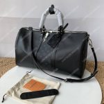 LV Keepall Bandouliere 45 Monogram Noir