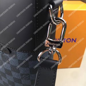LV Newport Tote Damier Cobalt Canvas - Image 4